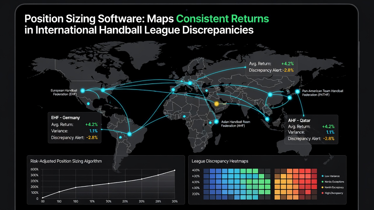 Analysis dashboard showing handball league discrepancies and sizing recommendations