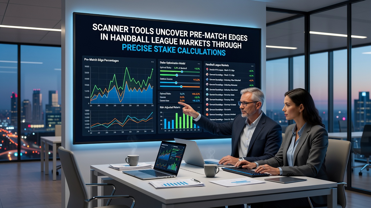 Detailed stake calculator output for handball arbitrage positions